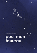 C&eacute;l&eacute;bration &eacute;toil&eacute;e pour mon Taureau chaleureux